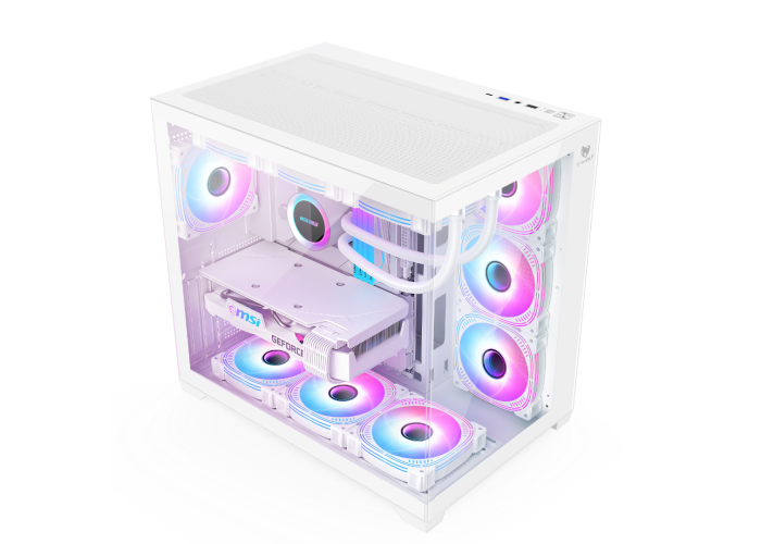 T-Wolf City Ranger X7 ARGB Mid-Tower ATX Gaming Case