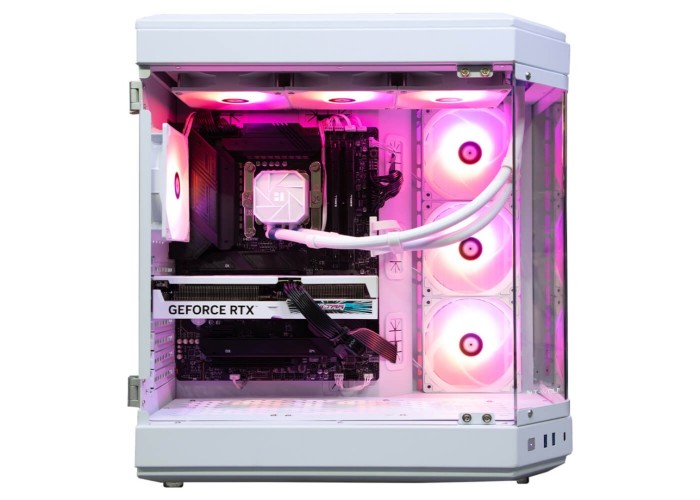 T-Wolf Infinity X10 ARGB ATX Gaming Case White