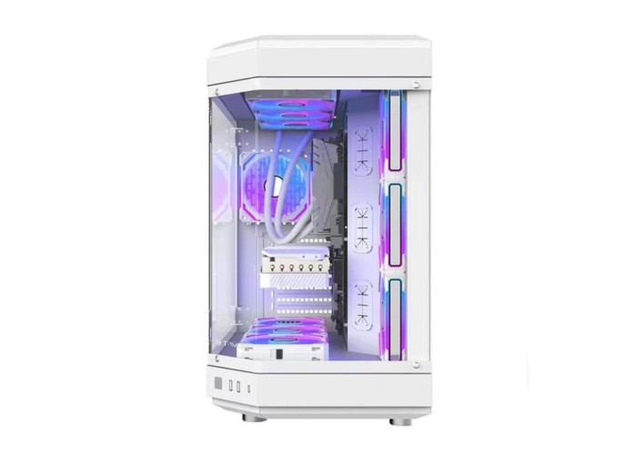 T-Wolf Infinity X10 ARGB ATX Gaming Case White