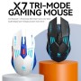 T-WOLF X7 Tri-mode Gaming Mouse