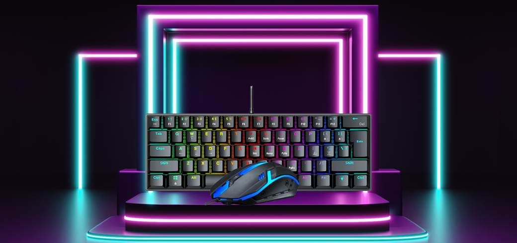 T-WOLF TF200 Gaming Keyboard Mouse Combo